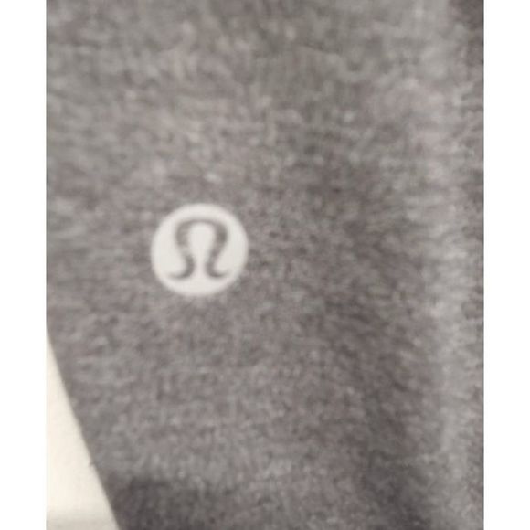 Lululemon Women's Gray Tapered Leg Pull On Cropped Pants Size 10 - Picture 3 of 4